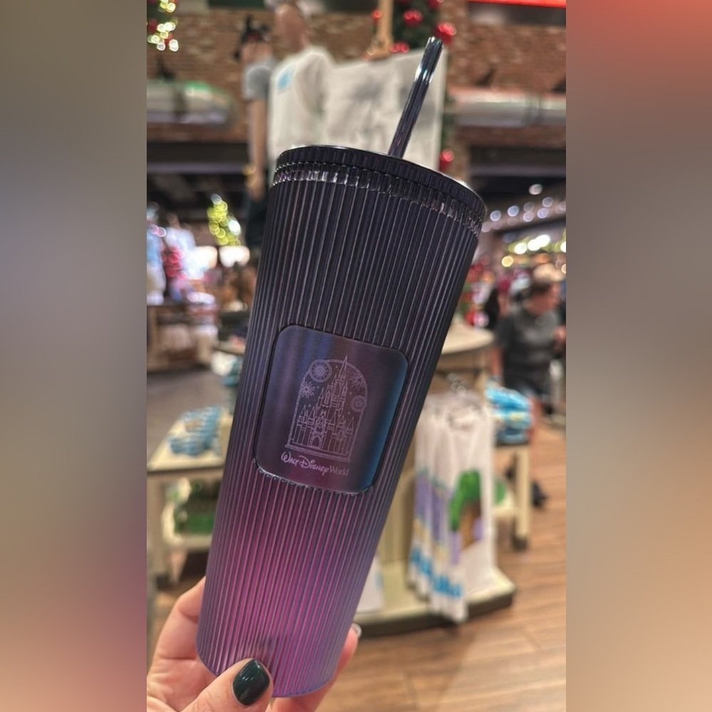 Disney Parks Starbucks Walt Disney World Ombré Purple Tumbler - Picture 1 of 10